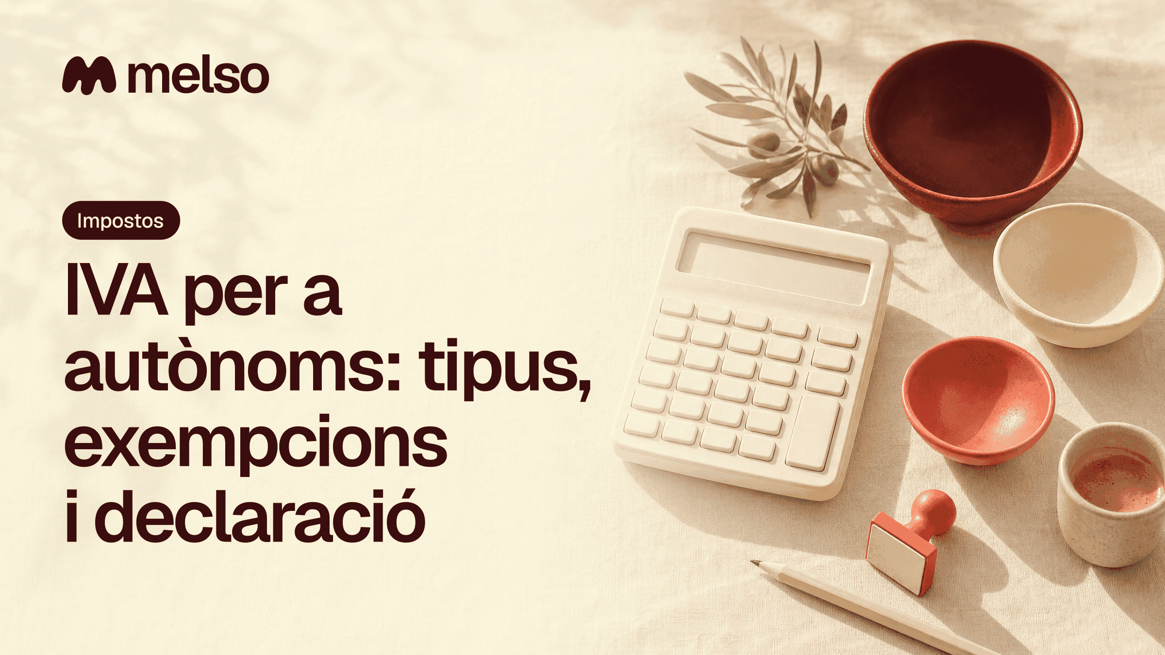 IVA per a autònoms: tipus, exempcions i declaració