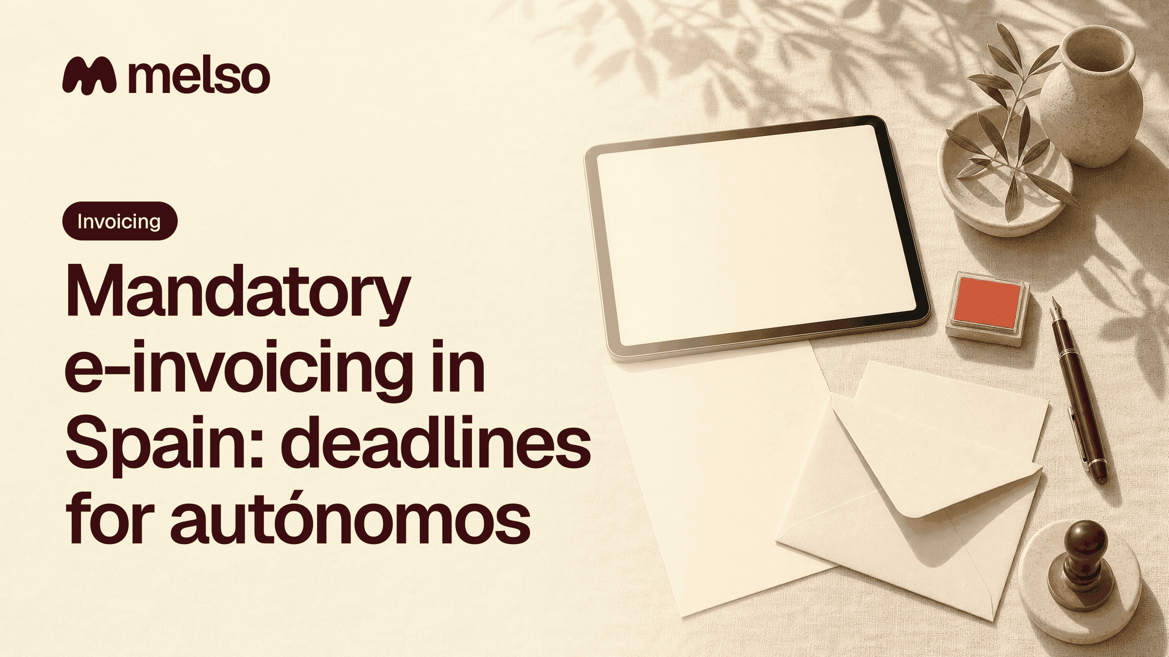 Mandatory e-invoicing in Spain: deadlines for autónomos