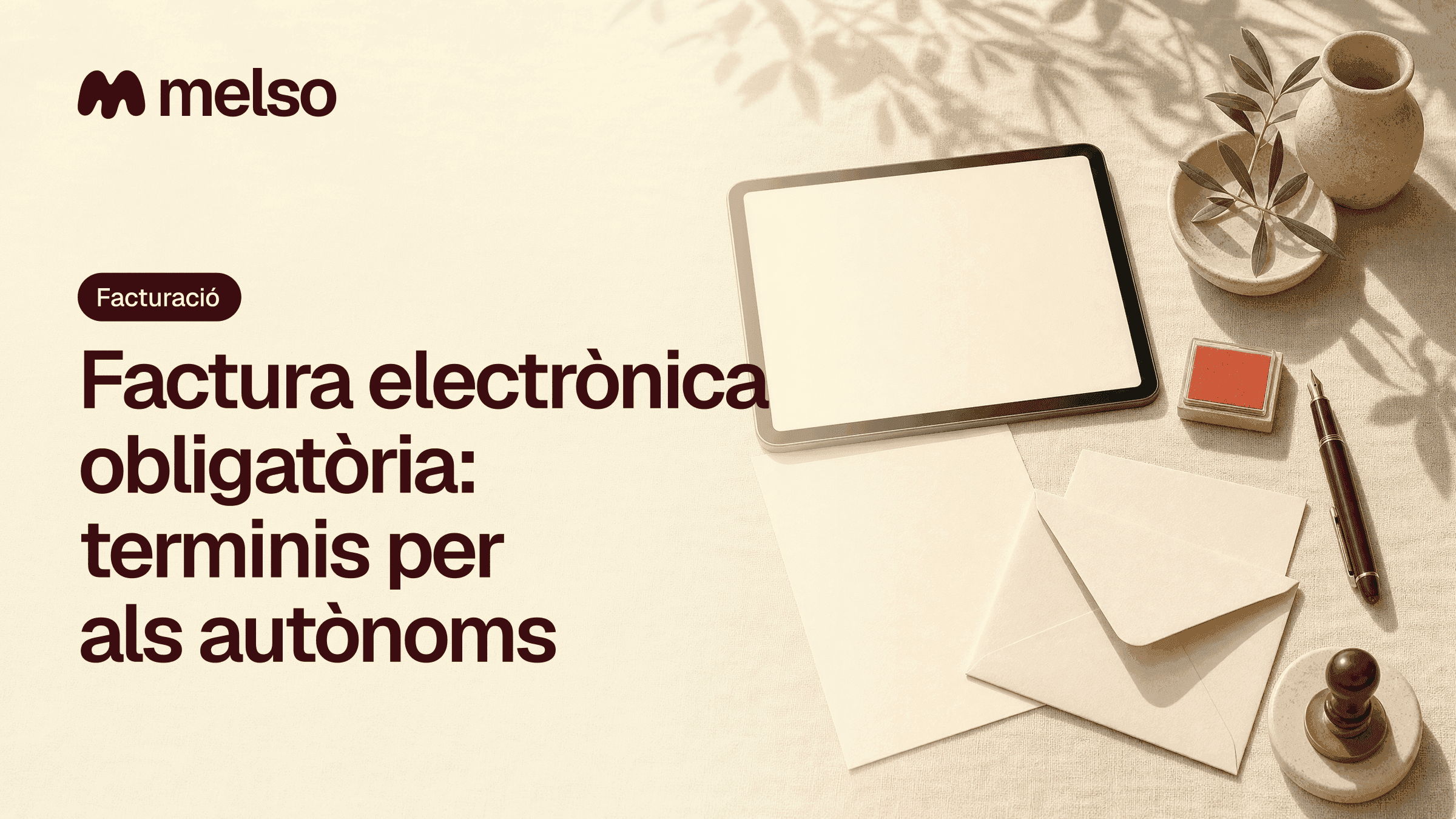 Factura electrónica obligatoria: plazos para autónomos